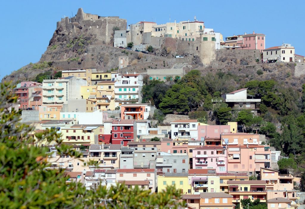 Castelsardo, Cerdeña, Italia.